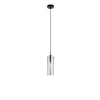 Subtilní - FAN I-MAGIC-S1-NER Závěsné svítidlo Magic, černá/kouřová, 1 x E27, 10 x 150 cm - FANEUROPE