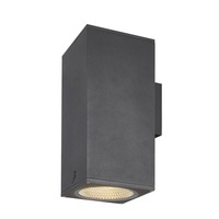 Nástěnná - LA 1003438 ENOLA SQUARE UP/DOWN L Outdoor, nástěnné LED svítidlo, antracitové, CCT 3000/4000K - BIG WHITE (SLV)