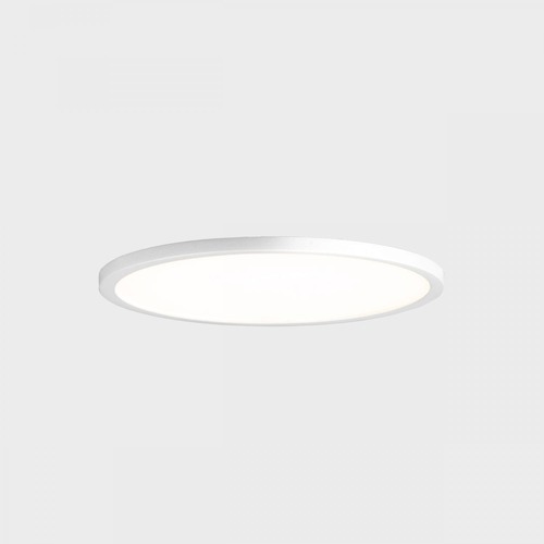 Kruhová - KHL K51704.02.RF.WH-WH.OP.ST.8.40.PU DISC SLIM zapuštěné svítidlo s rámečkem bílá 12 W 4000K PUSH - KOHL-Lighting - foto 1