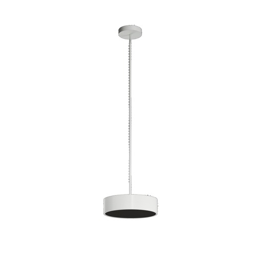 Kruhová - OS KRU60660 KRUGER P1 FC závěsné plastové svítidlo bílá / černá IP40 4000 K 18W LED - OSMONT - foto 1