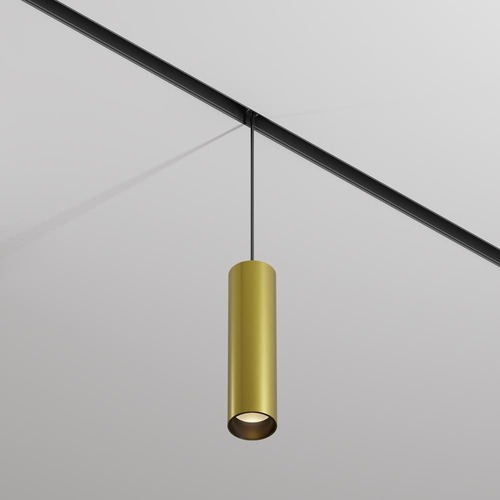 Lištové Magnetic Maytoni Exility - M TR041-2-12W3K-BBS Závěsné svítidlo Focus 3000K 12W teplá bílá 883lm mosaz hliník pro magnetický lištový systém Exility - MAYTONI - foto 1