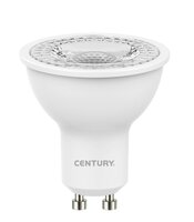GU10/GZ10 - CEN LX38-061040 LED SPOT LEXAR 5W GU10 4000K 380Lm 35d 50x54mm IP20 - CENTURY