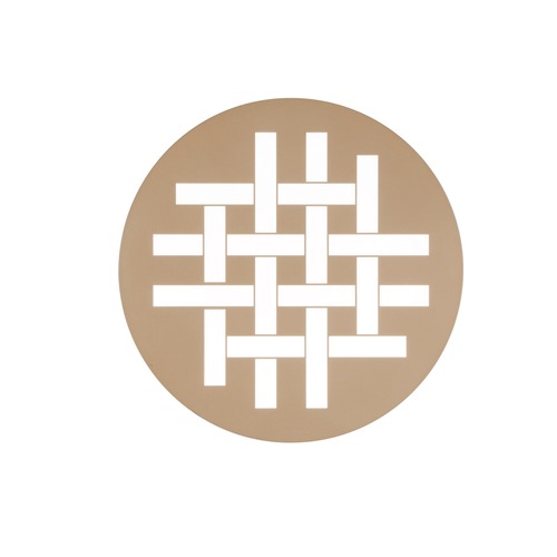 Plafoniéry - FAN I-ELYOT-PL50-ORO Stropní LED svítidlo Elyot, zlaté, 30 W, 3640 lm, CCT, 50 x 4,5 cm - FANEUROPE - foto 1