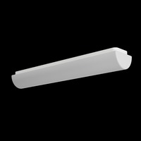 Koupelnová - OS GIE60000 GIEDI 2 stropní/nástěnné plastové svítidlo bílá IP44 3000 K 18W LED - OSMONT