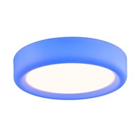 Kruhová - LA 1002858 Stropní svítidlo MALANG 39W - kruh (350lm RGB+W 3000K) + panel (2100-2400lm 2700-6500K) - BIG WHITE (SLV)