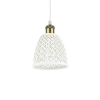 Kónická - ILUX 206820 Závěsné svítidlo Ideal Lux Lugano SP1 D18 206820 1x60W 17cm - IDEALLUX