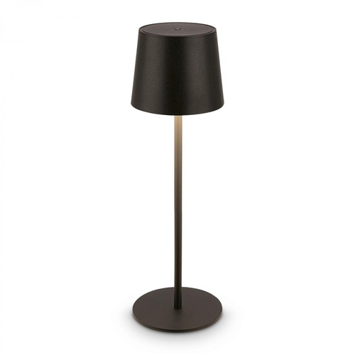 Stolní lampy dekorační - BRILO 7708015 Bota stolní lampa - 1,8W, 120lm, nabíjecí, LED, stmívatelné, dotykový vypínač, teplá bílá, černá - BRILO - foto 1