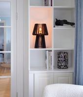 Stolní lampy dekorační - NOR 2213155003 Groa stolní lampa černá - NORDLUX