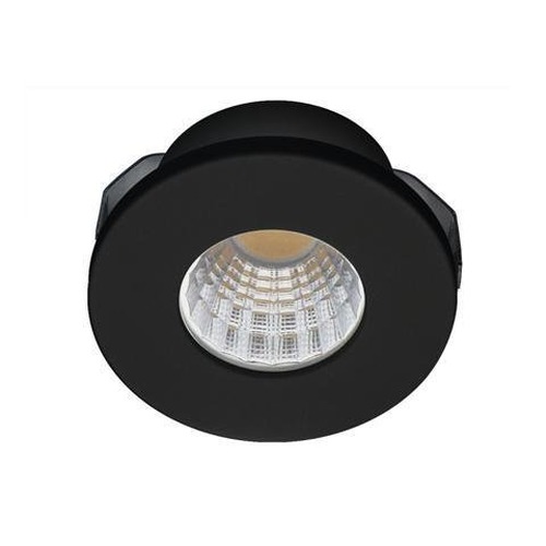 Kruhová - AZZ AZ3381 LED Stropní podhledové svítidlo Azzardo Fill 5W R 3000K black AZ3381 5W 425lm 3000K IP20 4,5cm kulaté černé - AZZARDO - foto 1