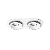 Kruhová - RED R14571 SHARM LED vestavné světlo, sady bílá černý chrom - RED - DESIGN RENDL