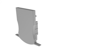 Krytky pro Al profily - IMPR 978721 Koncovka F-ET-04-12 sada 2ks - LIGHT IMPRESSIONS