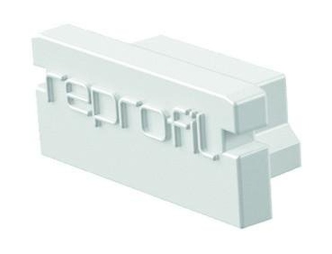 Krytky pro Al profily - IMPR 978010 Koncovka P-AU-01-10 bílá 16 mm 2 ks - LIGHT IMPRESSIONS - foto 1