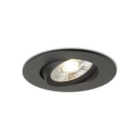 Kruhová - RED R14235 NEFRIT DIMM zápustná černá 230V LED 6W 36° 3000K - RED - DESIGN RENDL