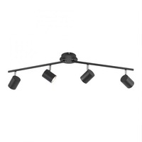 Bodová - LD 11944-13 TARIK LED stropní svítidlo, antracit, 4 ramenné, otočné spoty MEDION 3000K - LEUCHTEN DIREKT / JUST LIGHT