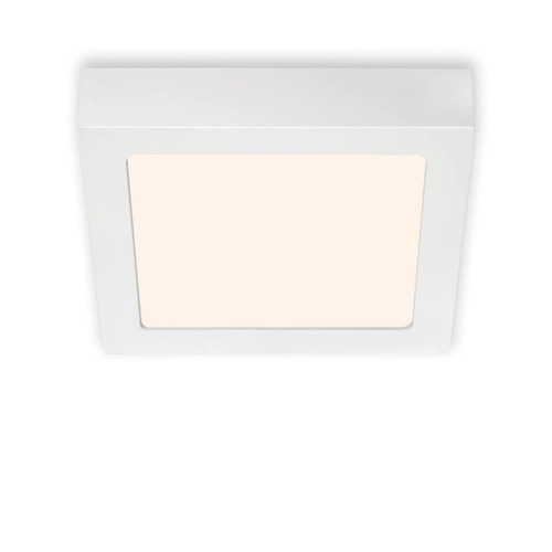 Hranatá - BRI 7123016 LED stropní svítidlo, 17 cm, 12 W, bílé (starý kód: BRI 7123-016) - BRILONER - foto 1