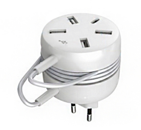 Mobilní a počítačové příslušenství - Multicharger USB HUB 4xTYPE-A a 1xTYPE-C - foto 1