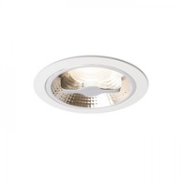 Kruhová - RED R12635 KELLY LED DIMM zápustná bílá 230V LED 15W 45° 3000K - RED - DESIGN RENDL