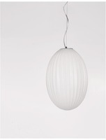 Koule - NV 9190033 Závěsné svítidlo HECTOR chromovaný kov opálové sklo E27 1x12W 230V IP20 bez žárovky - NOVA LUCE