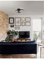 Kruhová - NV 9349063 Stropní svítidlo EMIL černý hliník a akryl LED 30W 230V 3000K IP20 stmívatelné - NOVA LUCE