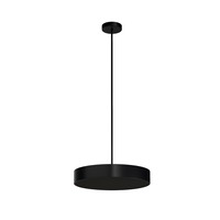 Kruhová - OS KRU60730 KRUGER P3 FC závěsné plastové svítidlo černá IP40 4000 K 48W LED - OSMONT