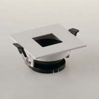 Hranatá - FAN INC-STENOS-Q-QU Zápustné svítidlo STENOS, bílé, hranaté - čtverec, 8.5 x 4.2 x 8.5 cm - FANEUROPE