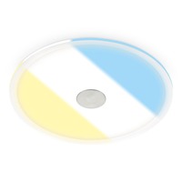 Kruhová - BRI 7482019 CCT vestavné svítidlo, 22 cm, 14W, 400lm, hliník - BRILONER