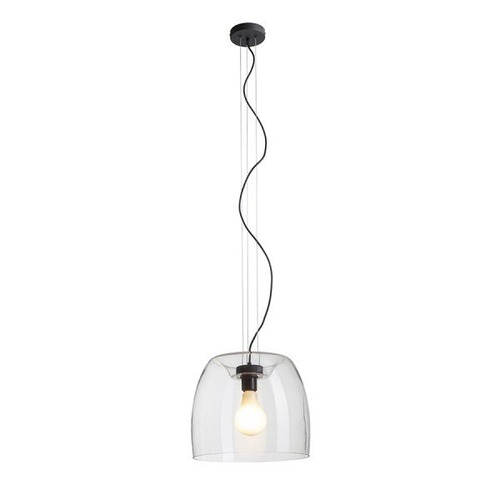 Kónická - RED R14395 ORLANDO 35 závěsná čiré sklo/černá 230V E27 24W - RED - DESIGN RENDL - foto 1
