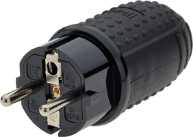 Zásuvky a adaptéry - Napájecí zástrčka Male IP44