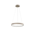 Kruhová - FAN LED-NIKE-S50-ORO Závěsné LED svítidlo Nike (zlaté, kov) 40 W, 5840 lm, DIP‑CCT 2700 / 3200 / 4000 K, pr. 49 x 150 cm - FANEUROPE
