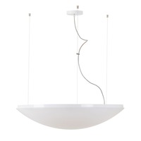 Kruhová - OS TIT66354 TITAN L5 závěsné plastové svítidlo bílá IP40 3000 K 150W LED - OSMONT