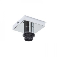 Dekorativní - RED R12584 SOLO SQ stropní základna chrom 230V E27 53W - RED - DESIGN RENDL