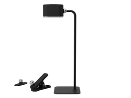 LED svítidla pro skříně a nábytek - Stolní lampa LED Multifunkční bezdrátová 3W CCT černá