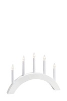 Interiérové dekorace - MAR 704469 Atle bílý svícen 5 žárovek - Markslöjd