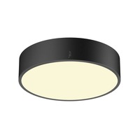 Kruhová - LA 1007286 MEDO® PRO 30 nástěnné a stropní nástavbové svítidlo, kulaté, 3000/4000K, 10W, DALI, Touch, 110°, černá - BIG WHITE (SLV)