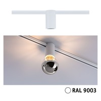 Svítidla - P 95702 URail lištový spot Socket E27 max. 20W 230V bílá - PAULMANN