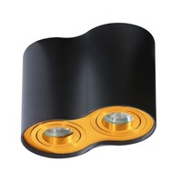 Downlight - AZZ AZ2956 Bross 2 (black/gold) - AZZARDO