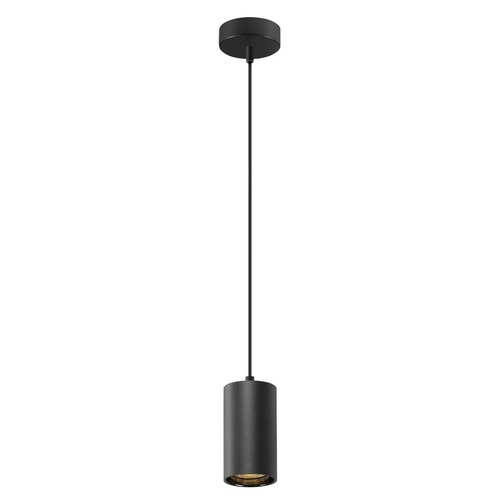 Subtilní - LA 1006431 ASTO TUBE závěsné svítidlo, GU10, délka závěsu 250 cm, max. 10 W, černá - BIG WHITE (SLV) - foto 1