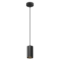 Subtilní - LA 1006431 ASTO TUBE závěsné svítidlo, GU10, délka závěsu 250 cm, max. 10 W, černá - BIG WHITE (SLV)