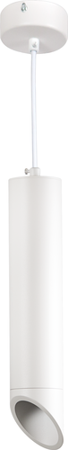Závěsná válcová svítidla Optonica - Závěsné svítidlo Bílé tělo Bílá Vnitřní rozsah GU10, MR16 Kování - foto 1