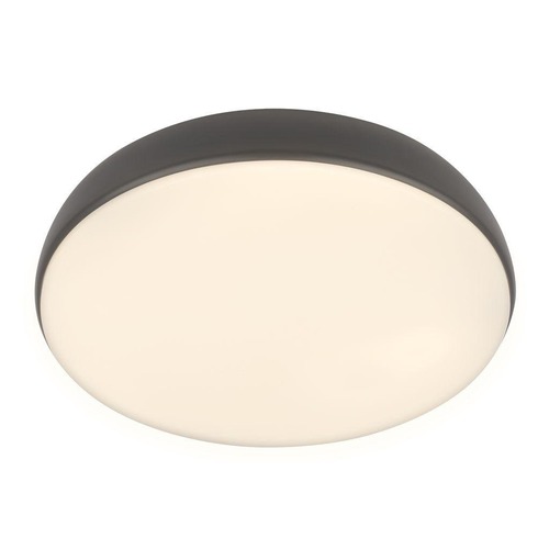 Kruhová - BRILO 3876015 Nikan stropní svítidlo pr.28,5 cm - 22W, 2300lm, LED, stmívatelné, CCT, dálkový ovladač, antracit - BRILO - foto 1