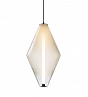 Dekorativní - BOMMA 1/80/95311/1/00WHT/880/A/B/2,5 Závěsné svítidlo Buoy double cone bílá / černá 2,5m kabel - BOMMA