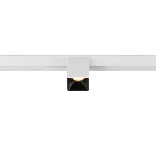 Lištové Magnetic SLV - LA 1008981 FIX-IT! 48V, DALI, úhlový, povrchová montáž, spot, 2700 K, 6,6 W, 36°, bílá / černá - BIG WHITE (SLV) - foto 1