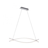 Podélná - LD 15382-55 MAJA LED závěsné svítidlo, ocel, 2-ramenné, modern 3000K - LEUCHTEN DIREKT / JUST LIGHT