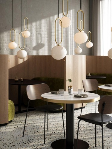 Koule - NOR 2120023035 Shapes 27 závěsné svítidlo mosaz - NORDLUX - foto 1