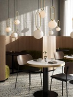 Koule - NOR 2120023035 Shapes 27 závěsné svítidlo mosaz - NORDLUX