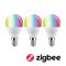 E14 - P 29154 Standard 230V Smart Home Zigbee 3.0 LED kapka E14 3x5W RGBW+ stmívatelné mat - PAULMANN