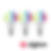 E14 - P 29154 Standard 230V Smart Home Zigbee 3.0 LED kapka E14 3x5W RGBW+ stmívatelné mat - PAULMANN