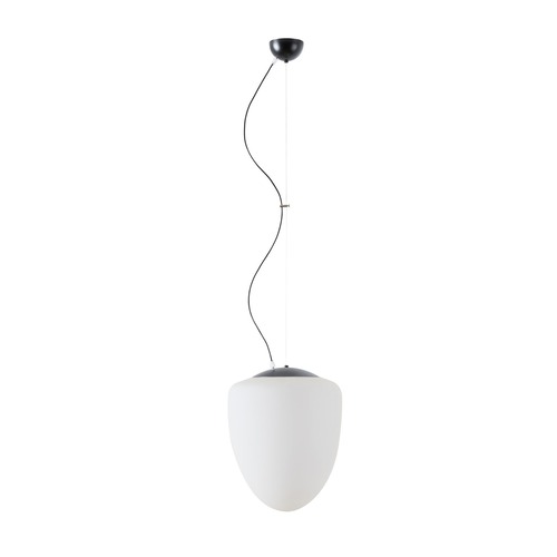Koule - OS AST61872 ASTRA L závěsné skleněné svítidlo černá / bílá IP40 4000 K 27W LED DALI (původní kód OS 61872) - OSMONT - foto 1