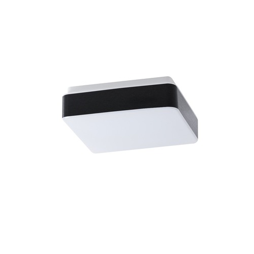 Hranatá - OS TIL69772 TILIA C1A stropní/nástěnné plastové svítidlo bílá / černá IP54 4000 K 11W LED - OSMONT - foto 1