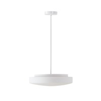 Kruhová - OS EDN61581 EDNA P4 závěsné skleněné svítidlo bílá IP40 4000 K 27W LED - OSMONT
